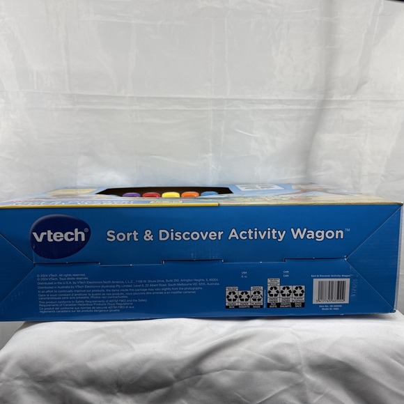 VTech Sort & Discover Activity Wagon with Accessories, Baby and Toddler Toys - Picture 5 of 5